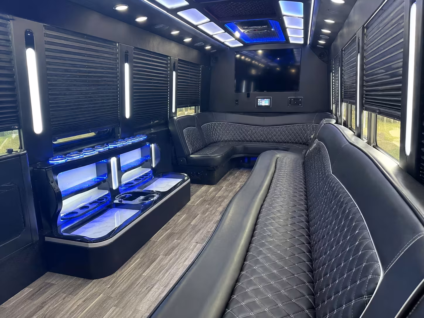 party bus transportation for meridian high school prom night