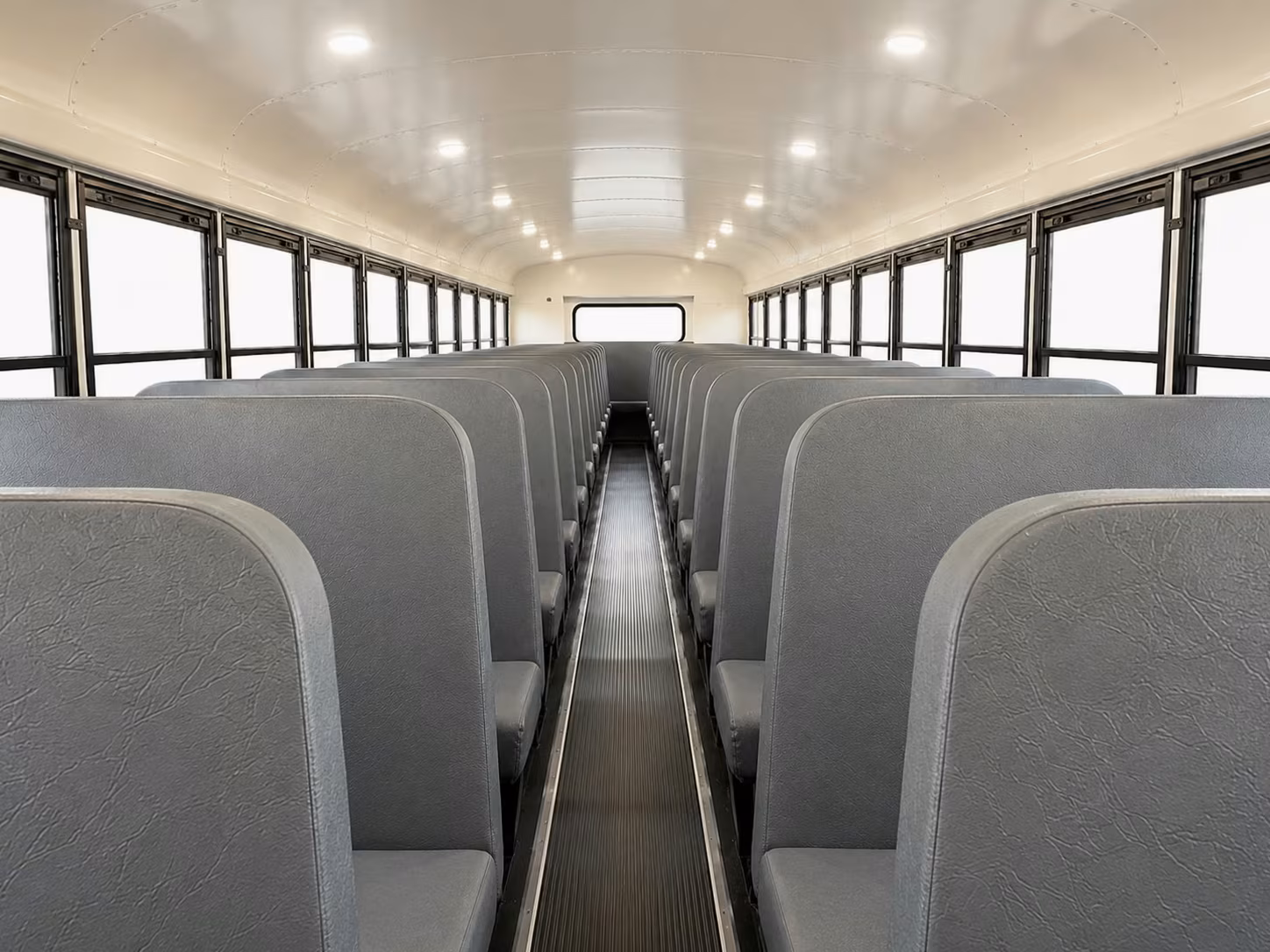 school bus interior