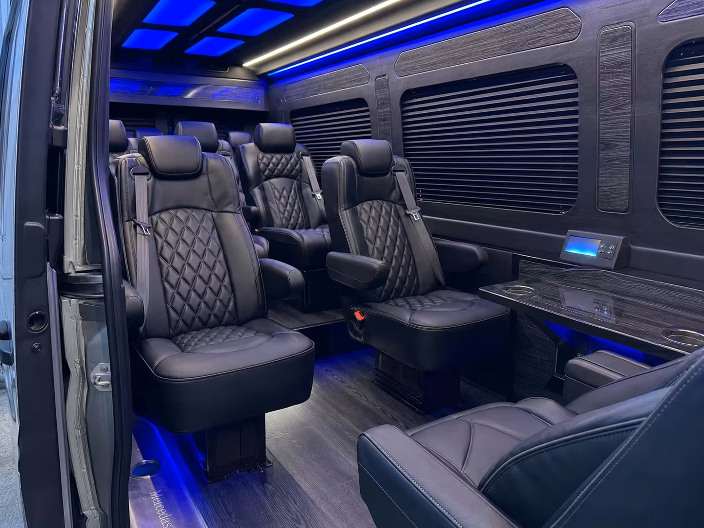 sprinter van transportation for groups and events across meridian