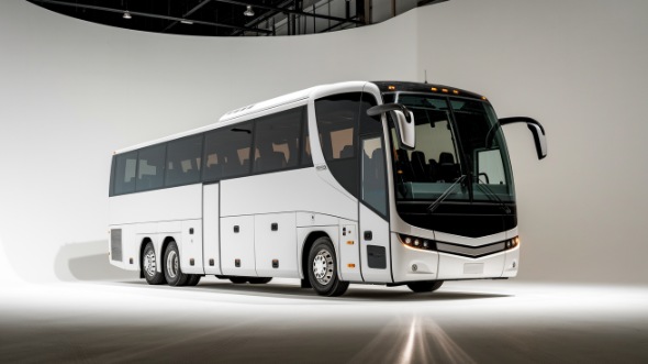 50 passenger charter bus logan