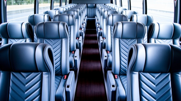 54 passenger charter bus interior logan