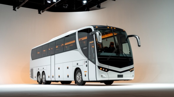 55 passenger charter bus logan