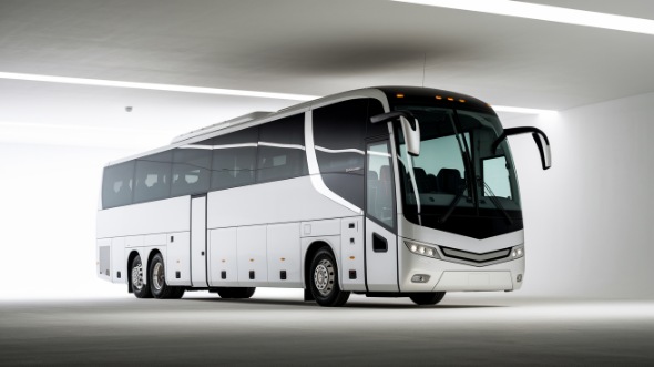 logan 56 passenger charter bus