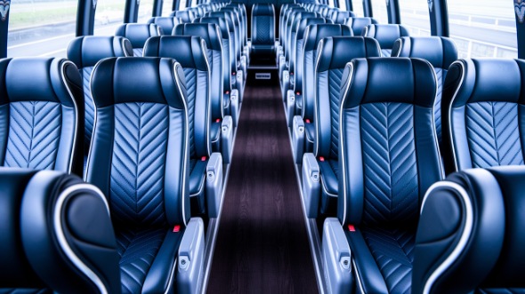 meridian 55 passenger charter bus rental