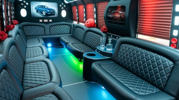meridian sprinter limo rental inside